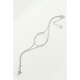 316L Çelik Gümüş Renk Düğüm Model Bileklik