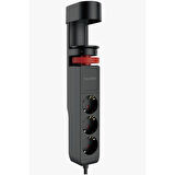 Masa Tipi Pd20w Akım Korumalı 3’lü Priz 2xusb 1xtype-c Girişli Kablolu Priz Ftr19