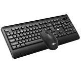 Lenovo Leco-kw202 Kablosuz Klavye Mouse Set Siyah