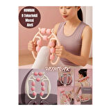 9 Tekerlekli Yoga Fitness Silindiri (roller) (4915)