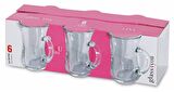 Paşabahçe 55783 Lina Keyif Glass4You Kulplu 6'lı