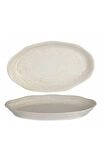 K. Plus Paradiso Oval Kayik Tabak Porselen 26 Cm