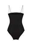 İnce Askılı Çıtçıtlı Bodysuit 