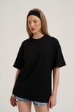 Basic Oversize Tişört Siyah