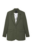 Blazer Ceket Haki