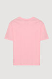 Bisiklet Yaka Oversize Basic Tişört Pembe