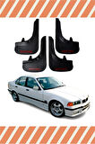 BMW E36 Racing yazılı 4’lü tozluk çamurluk paçalık sportif koruma
