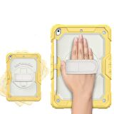 iPad 2019/2020 10.2" 7. 8. Nesil Strap, Kalemlikli Tablet Kılıfı Darbeye Dayanıklı Askılı 360° Kılıf