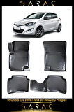 Hyundai I20 2012 Model Araca Özel 3d Havuzlu Paspas