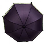 DZC KUZENLER AVM Marlux Bordo Rüzgara Dayanıklı Fiber Gövdeli Manuel Kadın Şemsiye