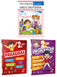 2.Sınıf Okul Defterim+Paragraf+Problem Kitabı