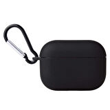 Smcase Apple Airpods Uyumlu Pro Kılıf Kancalı Mat Silikon A11