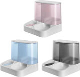 2'si 1 Arada Evcil Hayvan Kedi Ve Köpek Mama Ve Su Kabı