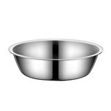 Evcil Hayvan Kedi Ve Köpek Mama Çelik Kase (2'si 1'arada için)