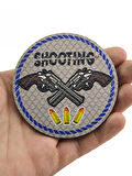 Rovelver Tabanca Shooting - Cırt - Patch - Peç - Arma - 8 cm