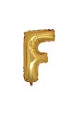 Gold Folyo Balon F Harfi 100 Cm.