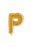 Gold Folyo Balon P Harfi 40 Cm.