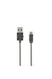 Siyah Metal Tel Hasır Örgülü Sarj Kablosu For Iphone(esnek+ısı+kırılmalara Dayanıklı Metal Tasarım)