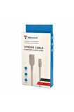 Lightning Beyaz 1 Metre Kablo Apple Şarj Ve Data Kablo Kablosu Ipod,iphone Uyumlu