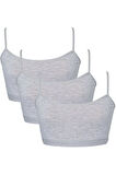 Kız Çocuk 3'lü Paket Alıştırma Sütyeni