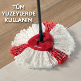 Vileda Turbo 2in1 Mikrofiber Üçgen Başlık Yedek Paspas 