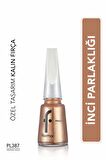 Flormar Sedefli Parlak Oje (BAKIR) - Pearly Nail Enamel - Pl387 Vintage Gold - 8682536035521
