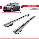 Daihatsu Terios 2 (J200) 2006-2016 Arası ile Uyumlu HOOK Model Ara Atkı Tavan Barı Gri 2 Adet