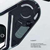 NEXX SX.100 Enigma Kapalı Kask Mat Siyah-Beyaz