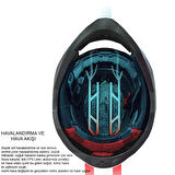 NEXX SX.100 ENIGMA MAT SİYAH-BEYAZ KASK