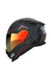 X.wst 3 Fluence Mat Gri- Kask Uyumlu