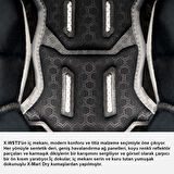 NEXX X.WST 3 FLUENCE MAT GRİ-KIRMIZI KASK