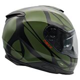NEXX Y.100 B-SIDE MAT SİYAH-YEŞİL KASK