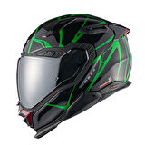 NEXX X.WST 3 B-SIDE SİYAH YEŞİL KASK