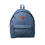 Miss Lemonade Denim Quilted Sırt Çantası 63002