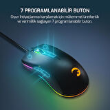 GamePower Ursa 10.000DPI 7 Tuş RGB Optik Gaming Mouse