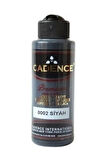 Cadence Akrilik Boya 0002-siyah 120ml