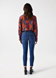 Mavi Kadın Orta Bel Cropped Fit Denim Pantolon SECRET PUSH IN JEANS 21006983