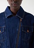 Koyu Mavi Kadın Denim Ceket REGULAR DENIM JACKET 21007037