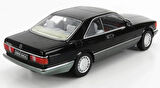 KKSCALE 1:18 Mercedes-Benz 560 SEC – C126 1985 Siyah - Limited Edition 1000 pcs-  Model Araba
