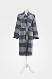 Özdilek Summer Heat Sailor Kadife Kimono Bornoz XL Beden