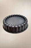 26 cm Mesa Granit Döküm Tart Kalıbı - Dilimli Turta Kalıbı Kek Kalıbı