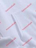 İtalya Bayrağı Baskılı Erkek Kapüşonlu Sweatshirtleri Sonbahar Kış Cepli Sweatshirtler Temel