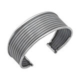 925 Ayar Gümüş Eskitme Desenli Kadın Bilezik T6857 (944944)