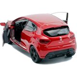 Metal Çekbırak RENAULT CLİO RENO CLİO araba 12x5cm kapılar açılır  Demir Oyuncak Araç Hediyelik Taksi