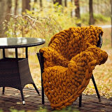 La Mia Jumbo Gri Dev Yün El Örgü İpi - J4