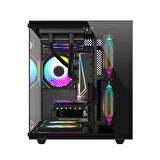 Xaser Cube X30 Ryzen 7 5700x 32GB Ram 1TB M.2 NVMe SSD 16GB RX9060 XT Masaüstü Oyuncu Bilgisayarı