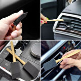 ct stones 5'li Araba Havalandırma Temizleme Fırçaları Klima Çıkışları,Toz Alma&Otomobil İçi Detaylı Mini Temizlik Aparatları