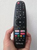Onvo OV55F950 Android Smart Tv Kumanda-No Mic.