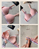 Dominant %95 Pamuklu Balensiz İnce Askılı Genç Kız 2'li Alıştırma Sütyeni