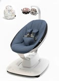 4moms Mamaroo 5.0 Elektrikli Ana Kucağı - Slate Blue + Yenidoğan Destek Pedi